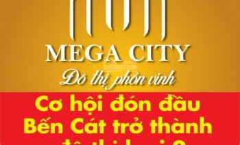 Đất ngay chợ, mặt tiền View sông thị tính, thị xã Bến Cát Bình Dương